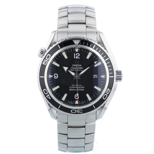 Gents Omega Planet Ocean 2200.50.00 Steel case with Black dial