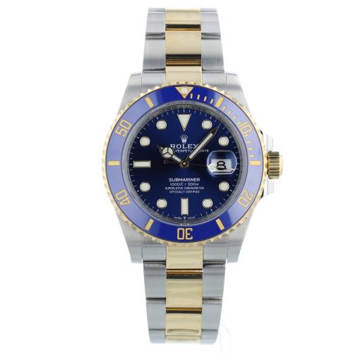 Gents Rolex Submariner Date 126613LB 18ct Yellow Gold Stainless Steel case with Blue dial Gents Rolex Submariner Date 126613LB 18ct Yellow Gold Stainless Steel case with Blue dial