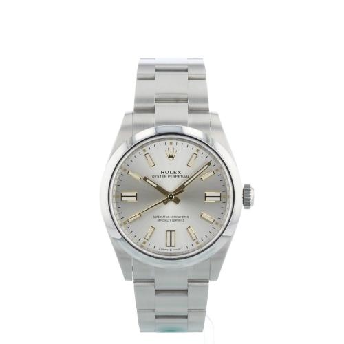 Gents Rolex Oyster Perpetual 41 134300 Steel case with Silver dial