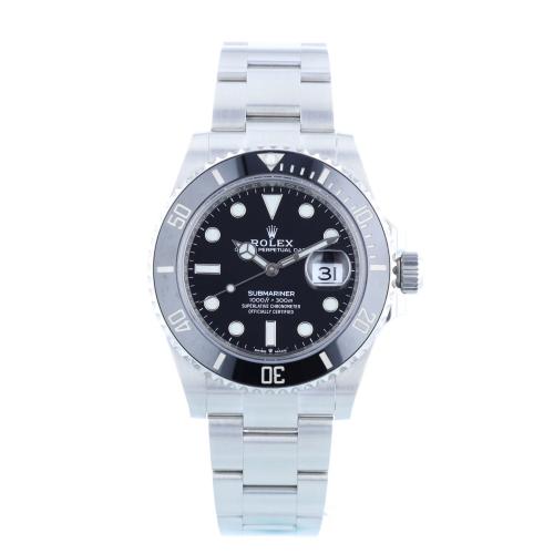 Gents Rolex Submariner Date 126610LN Steel case with Black dial