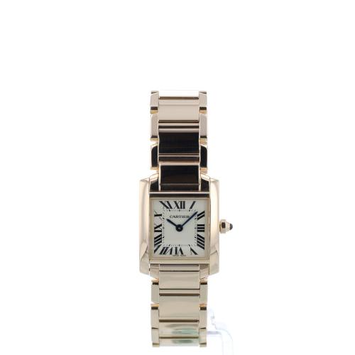 Ladies Cartier Tank Francaise 2793 18ct Rose Gold case with Cream dial Ladies Cartier Tank Francaise 2793 18ct Rose Gold case with Cream dial