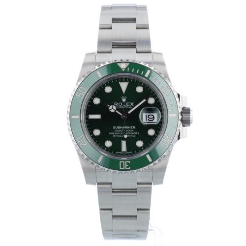 Gents Rolex Submariner Date Steel case with Green dial Gents Rolex Submariner Date Steel case with Green dial