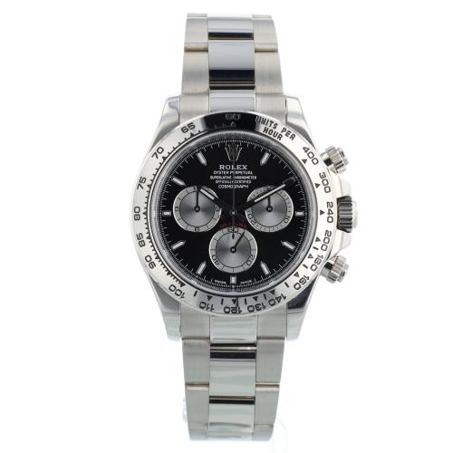 Gents Rolex Daytona 126509 18ct White Gold case with Black dial Gents Rolex Daytona 126509 18ct White Gold case with Black dial