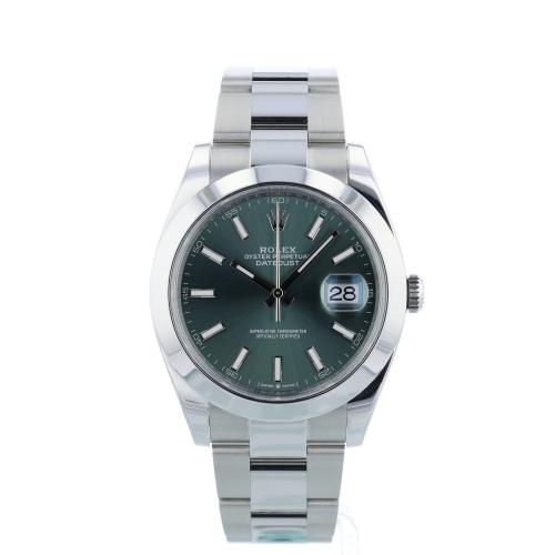 Gents Rolex Datejust 41 126300 Stainless Steel case with  dial