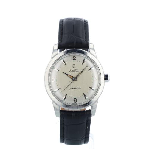 Gents Omega Seamaster Steel case with Silver dial Gents Omega Seamaster Steel case with Silver dial