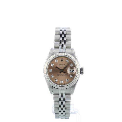 Ladies Rolex 79174 Stainless Steel case with Salmon dial Ladies Rolex 79174 Stainless Steel case with Salmon dial