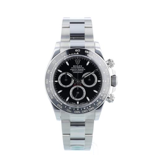 Gents Rolex Daytona 126500LN Steel case with Black dial