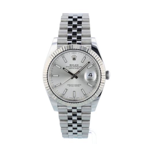 Gents Rolex Datejust 41 126334 Stainless Steel case with Silver dial Gents Rolex Datejust 41 126334 Stainless Steel case with Silver dial