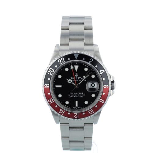 Gents Rolex GMT Master II 16710 Steel case with Black dial