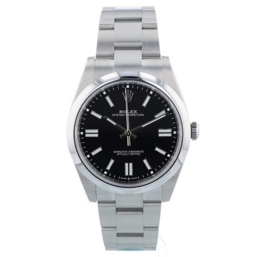 Gents Rolex Oyster Perpetual 41 124300 Stainless Steel case with Black dial Gents Rolex Oyster Perpetual 41 124300 Stainless Steel case with Black dial