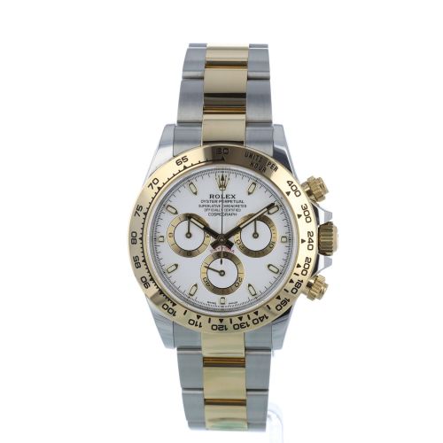Gents Rolex Daytona 116503 18ct Yellow Gold   Stainless Steel case with White dial