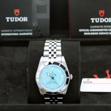 Gents Tudor Black Bay 54 79000 Steel case with Blue dial