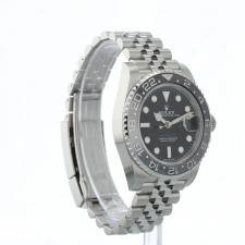 Gents Rolex GMT Master II 126710GRNR Steel case with Black dial