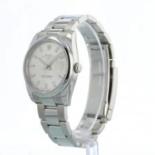Gents Rolex Oyster Perpetual Date 34 115200 Steel case with Silver dial