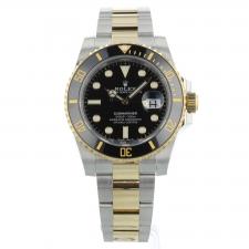 Gents Rolex Submariner Date 116613LN 18ct Yellow Gold   Stainless Steel case with Black dial