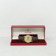 Gents Tudor Dress   9 CT case with Gilt dial