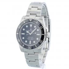 Gents Rolex Submariner Non Date 114060 Steel case with Black dial