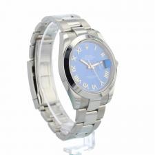 Gents Rolex Datejust 41 126300 Steel case with Azzuro Blue dial