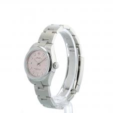Ladies Rolex Oyster Perpetual 28 276200 Steel case with Pink dial
