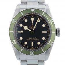 Gents Tudor Black Bay Harrods 79230G Steel case with Black dial