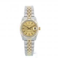 Gents Rolex Datejust 68273 18ct Yellow Gold   Stainless Steel case with Gilt dial