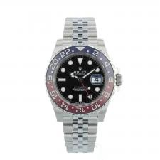 Gents Rolex GMT Master II 126710BLRO Steel case with Black dial