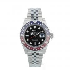 Gents Rolex GMT Master II 126710BLRO Steel case with Black dial