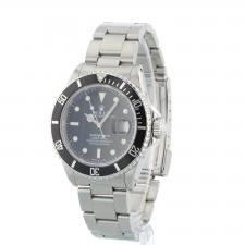 Gents Rolex Submariner Date 16610 Steel case with Black dial