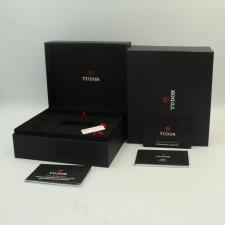 Gents Tudor Black Bay Chrono 79360 Steel case with Turquoise Blue dial