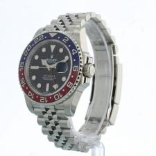 Gents Rolex GMT Master II 126710BLRO Steel case with Black dial