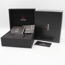 Gents Tudor Black Bay Chrono 79360N Stainless Steel case with White dial