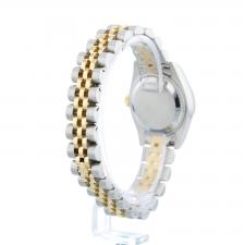 Ladies Rolex DateJust  179173 18ct Yellow Gold   Stainless Steel case with White dial