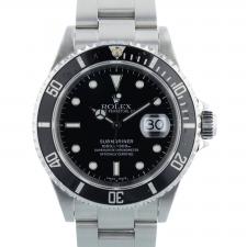 Gents Rolex Submariner Date 16610 Steel case with Black dial