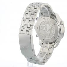 Gents Omega Seamaster Chrono 44 21230445003001 Steel case with Blue dial