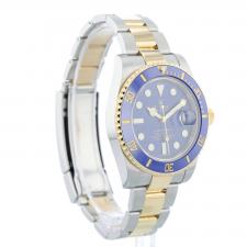 Gents Rolex Submariner Date 116613LB 18ct Yellow Gold Stainless Steel case with Blue dial