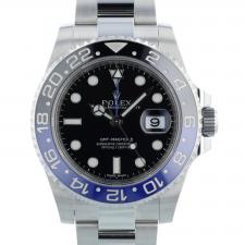 Gents Rolex GMT Master II 116710BLNR Stainless Steel case with Black dial