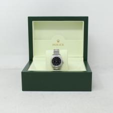 Ladies Rolex Oyster Perpetual 176200 Steel case with Black dial