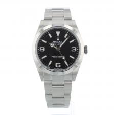Gents Rolex Explorer 40 224270 Steel case with Black dial