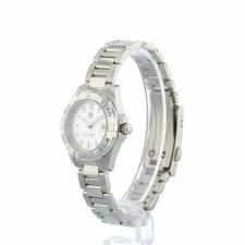 Ladies Tag Heuer Aqua Racer WBD1411 Steel case with Silver dial