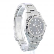 Gents Rolex Explorer II 16570 Steel case with Black dial