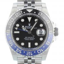 Gents Rolex GMT Master II 126710BLNR Steel case with Black dial