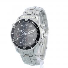 Gents Omega Seamaster 213.30.42.40.01.001 Stainless Steel case with Black Wave dial
