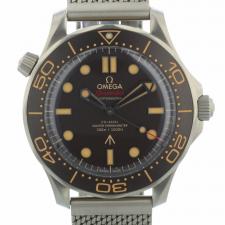 Gents Omega Seamaster 21090422001001 Titanium case with Black dial