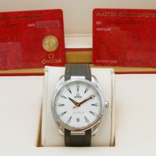 Gents Omega Aqua Terra 22012412102002 Steel case with White dial
