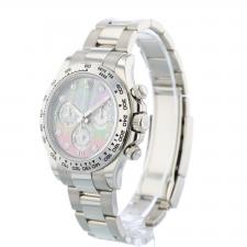 Gents Rolex Daytona 116509 18ct White Gold case with MOP Diamond dial
