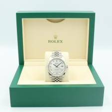 Gents Rolex Datejust 41 126334 Stainless Steel case with MOP Diamond dial