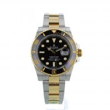 Gents Rolex Submariner Date 116613LN 18ct Yellow Gold   Stainless Steel case with Black dial