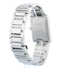 Gents Cartier Tank Must XL WSTA0053 Stainless Steel case with White Roman Numerals dial