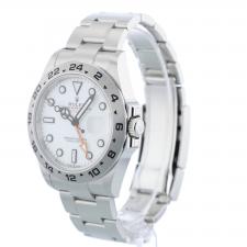 Gents Rolex Explorer II 226570 Stainless Steel case with White dial