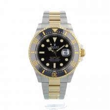 Gents Rolex Sea Dweller 126603 18ct Yellow Gold Stainless Steel case with Black dial